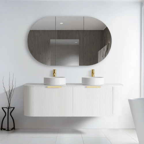 Curved Bathroom Vanity